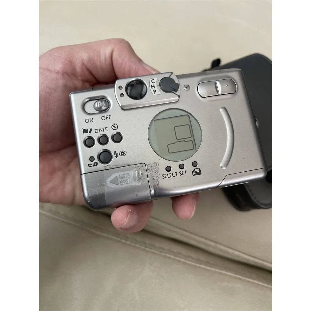 Canon Elph LT 270 AF point and shoot APS film camera w/flash -not Tested ,c1